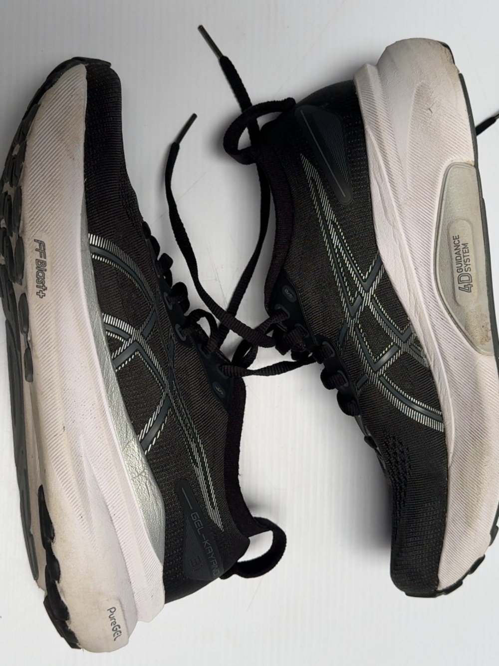ASICS Gel-Kayano 31 Supportive Max Cushion Black Womens 7.5 Running Shoes - Picture 4 of 8